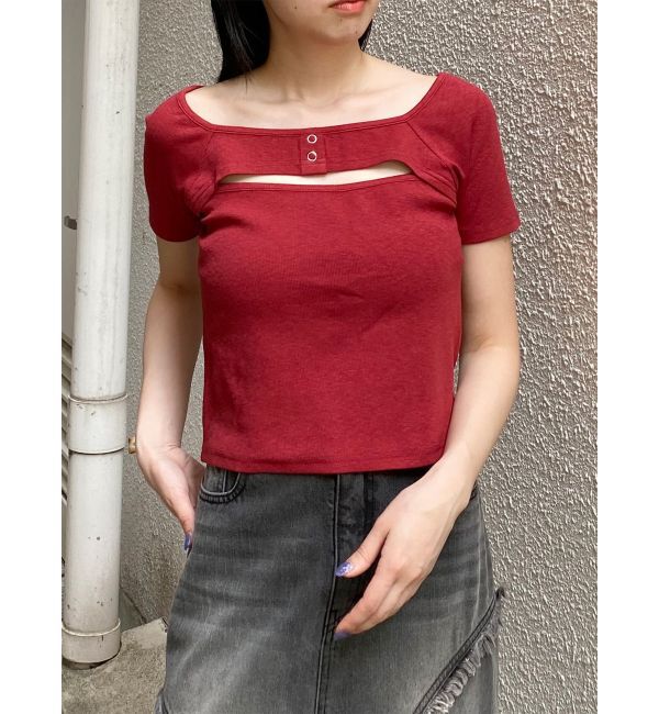 MURUA「2WAYレイヤードライクトップス」|Tシャツ・カットソー|