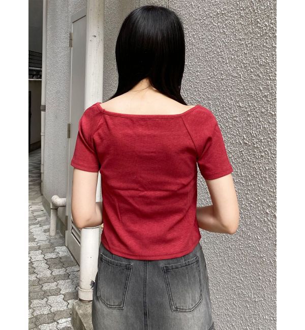 MURUA「2WAYレイヤードライクトップス」|Tシャツ・カットソー|