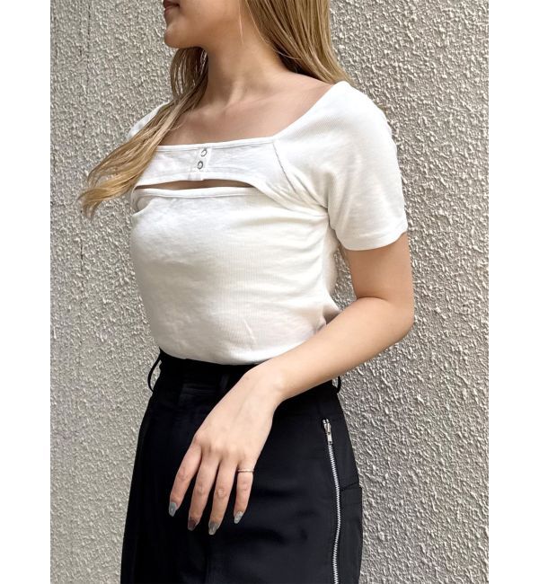 MURUA「2WAYレイヤードライクトップス」|Tシャツ・カットソー|