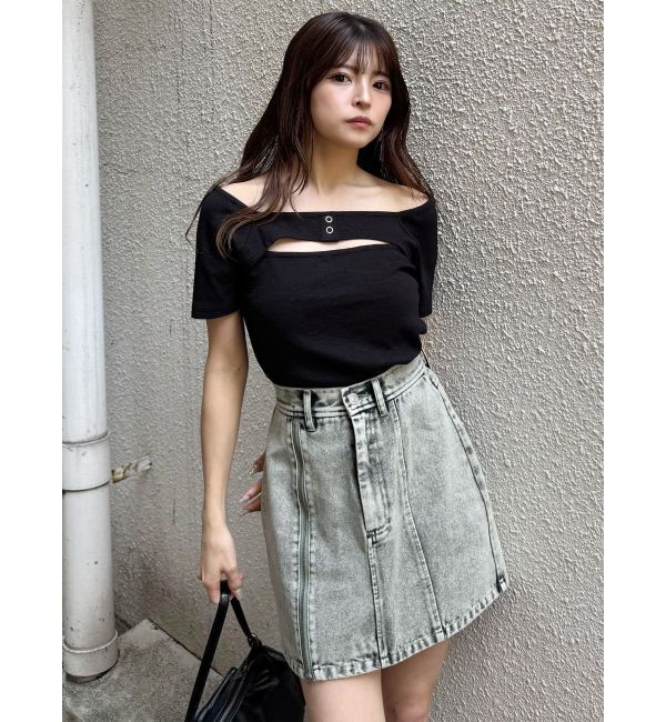 MURUA「2WAYレイヤードライクトップス」|Tシャツ・カットソー|
