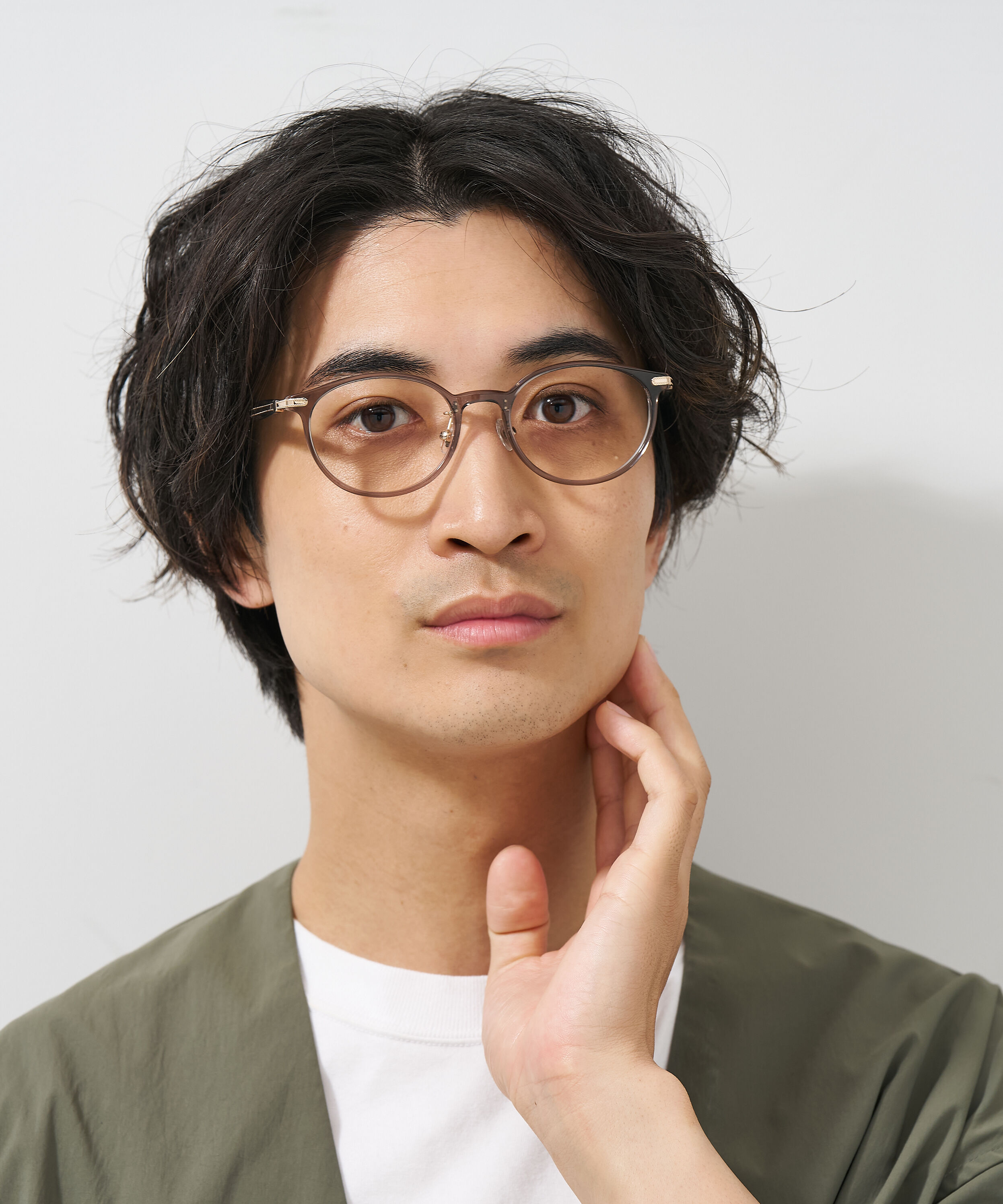  「オーバル型 メガネ｜上品で高級感のある 大人可愛いメガネ フェミニン レンズ交換券付き STANDARD MUSE」|メガネ|