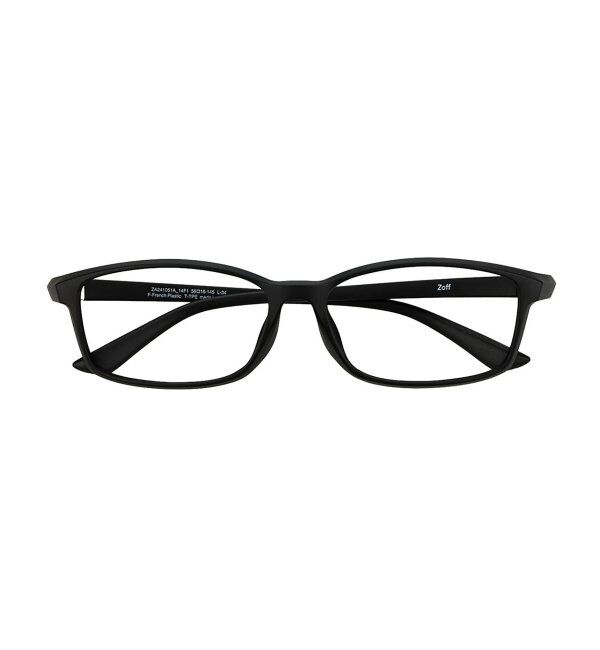  「Zoff｜スポーツ メガネ｜ずれ落ち防止 軽量｜伊達・度付き｜ レンズ交換券付」|メガネ|ブラック系その他