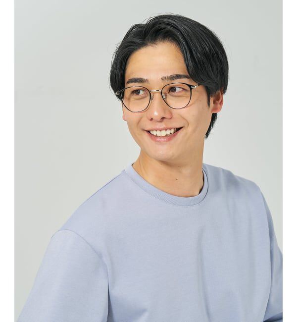  「ウェリントン型 メガネ | 軽量 眼鏡 伊達メガネ おしゃれ 読書 ビジネス FASHION レンズ交換券付」|メガネ|