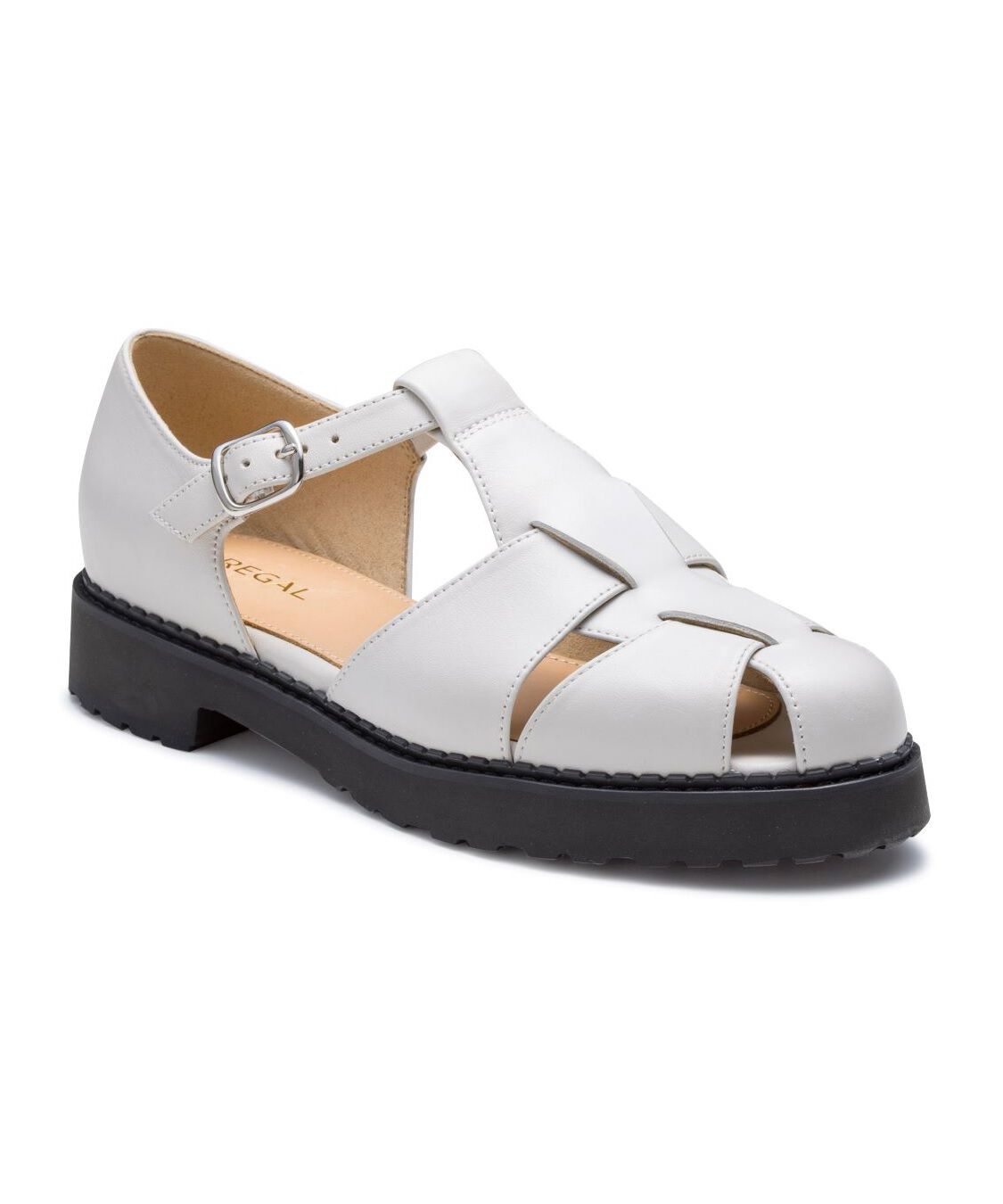 REGAL SHOES「REGAL 【新色追加】グルカサンダル【ヒール30mm】　商品コード：F43RAH」|サンダル|