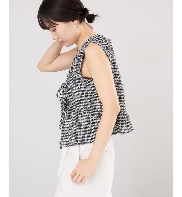 IENA「《WEB限定/追加予約》PALIT/パリット JULIA BLOUSE ブラウス 61OT23」|シャツ・ブラウス|