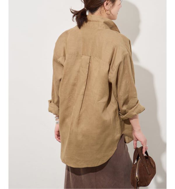 JOURNAL STANDARD「リネンレギュラーカラーシャツ」|シャツ・ブラウス|