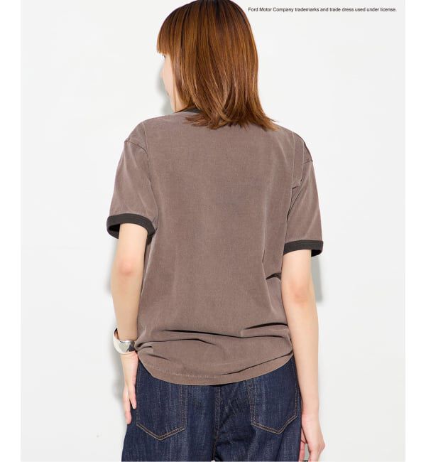 journal standard L'essage「《追加》【Ford】ロゴピグメントTシャツ」|Tシャツ・カットソー|