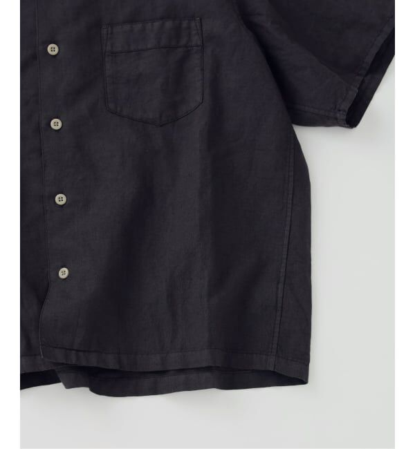 JOURNAL STANDARD relume「《予約》European Flax / ヨーロピアンフラックス ガーメントダイ 半袖シャツ」|シャツ・ブラウス|