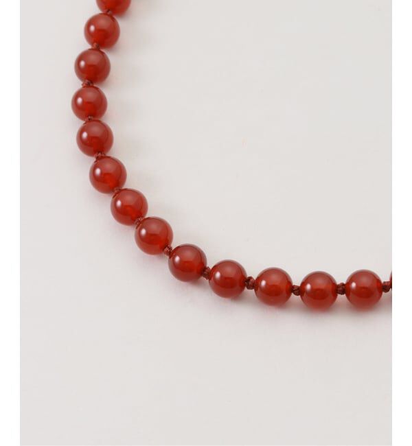 FRAMeWORK「≪追加予約≫OCUCCI/オクチ 別注STONE8mm 43CM CHOKER RED AGATE」|ネックレス|