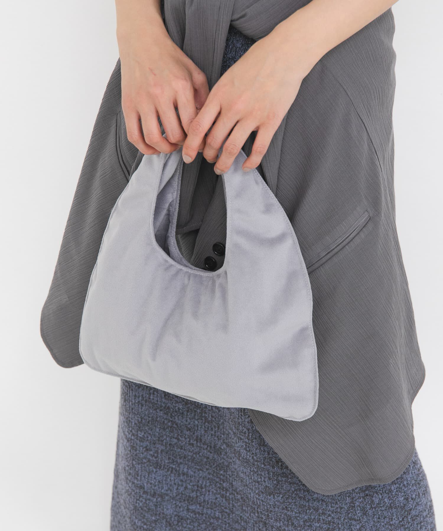  「トライアングルミニBAG」|ハンドバッグ|