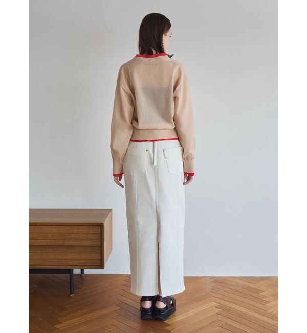 ELENDEEK「DENIM I-LINE SK」|スカート|