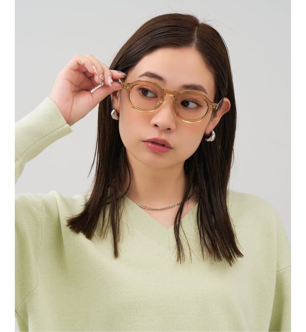  「Zoff｜JOURNAL STANDARD relume ジャーナルスタンダードレリューム  ボストン型 メガネ |  レンズ交換券付」|メガネ|