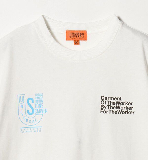 UNITED ARROWS green label relaxing「【別注】＜UNIVERSAL OVERALL＞グラフィック プリント Tシャツ / キッズ 140cm-160cm」|Tシャツ・カットソー|