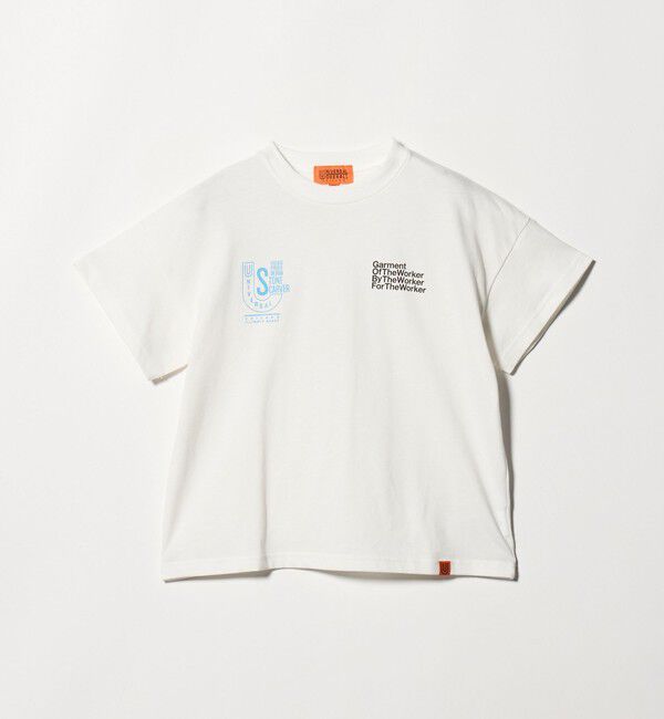 UNITED ARROWS green label relaxing「【別注】＜UNIVERSAL OVERALL＞グラフィック プリント Tシャツ / キッズ 100cm-130cm」|Tシャツ・カットソー|