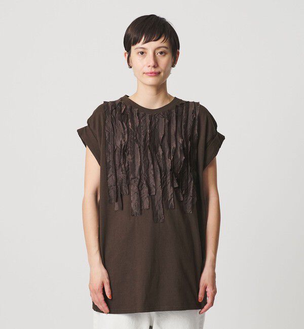 BEAUTY&YOUTH UNITED ARROWS「＜dahl&rsquo;ia＞リメイク ショートスリーブ Tシャツ」|Tシャツ・カットソー|