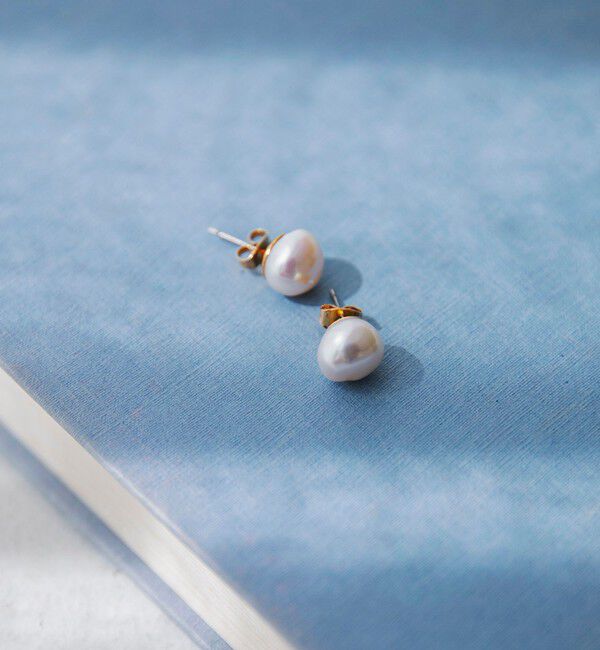 quaranciel「《追加予約》quaranciel: 淡水 パール ピアス」|ピアス|