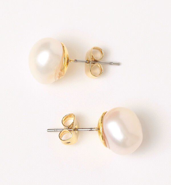 quaranciel「《追加予約》quaranciel: 淡水 パール ピアス」|ピアス|