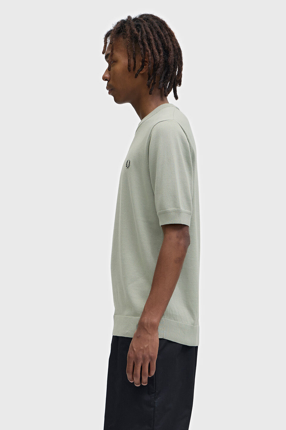 FRED PERRY 「Cotton Knitted T-Shirt」|ポロシャツ|