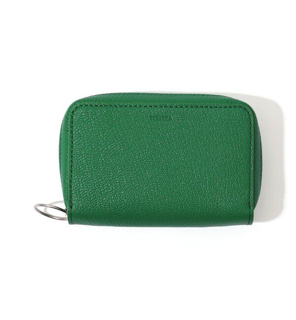 TOMORROWLAND GOODS「TEMBEA MINI ZIP GOAT ウォレット」|財布|55 グリーン