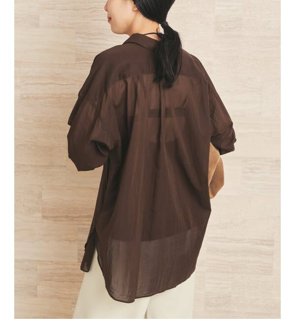 Plage「new cotton sheer シャツ」|シャツ・ブラウス|
