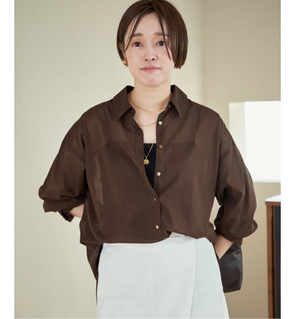 Plage「new cotton sheer シャツ」|シャツ・ブラウス|