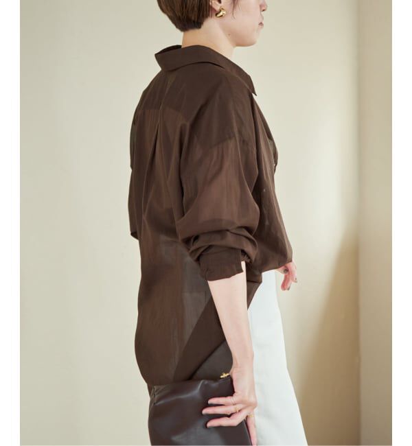 Plage「new cotton sheer シャツ」|シャツ・ブラウス|