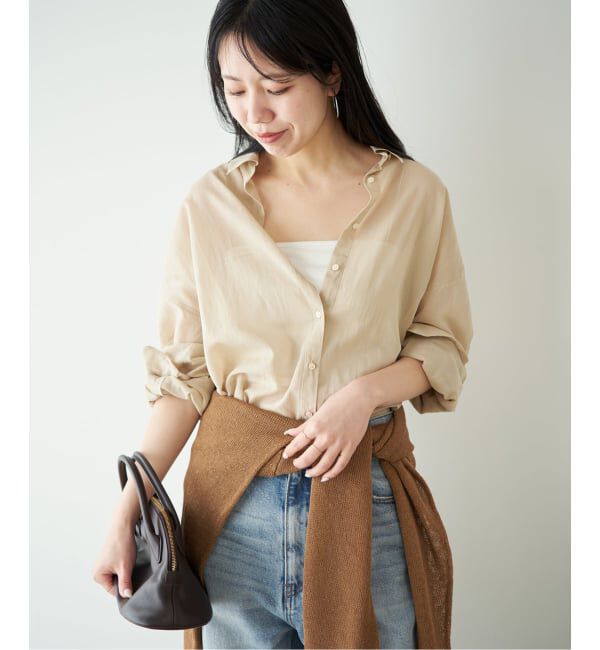 Plage「new cotton sheer シャツ」|シャツ・ブラウス|