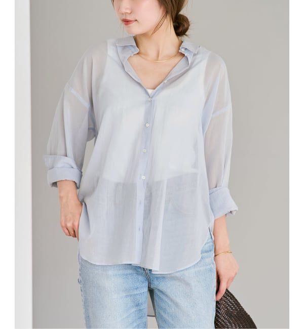 Plage「new cotton sheer シャツ」|シャツ・ブラウス|