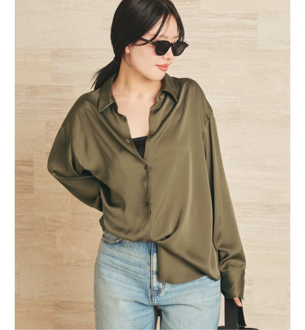 Plage「satin シャツ」|シャツ・ブラウス|