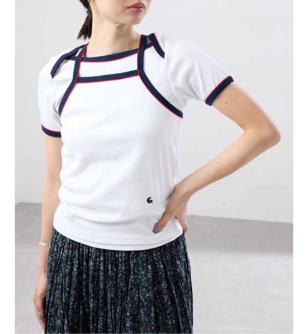 IENA「Girls Department Club DOUBLE BIND TEE Tシャツ GDC26A-002」|Tシャツ・カットソー|