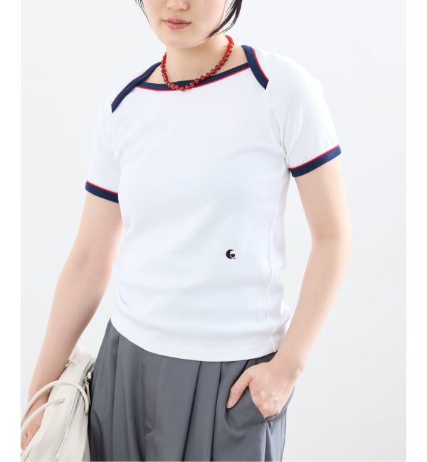 IENA「Girls Department Club DOUBLE BIND TEE Tシャツ GDC26A-002」|Tシャツ・カットソー|