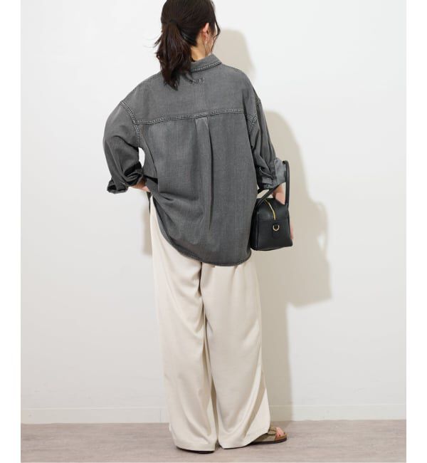 JOURNAL STANDARD relume「《WEB限定追加2》デニムプルオーバーシャツ」|シャツ・ブラウス|