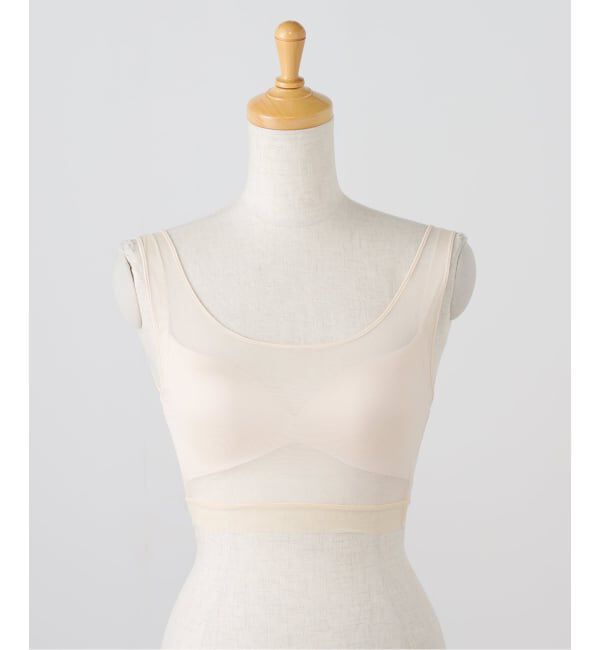 JOURNAL STANDARD「【NICENICE MOMENT / ナイスナイスモーメント】MESH BRA TANK」|インナー|ナチュラル