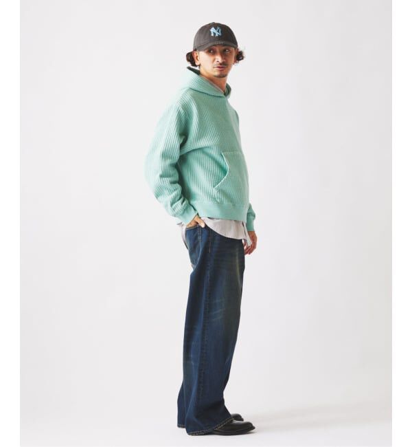 JOURNAL STANDARD relume「ガーメントダイ ビッグワッフル パーカー」|パーカー|