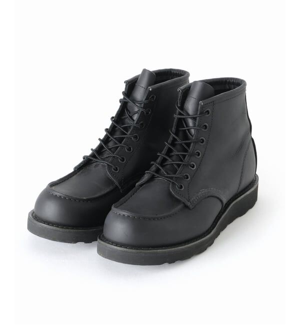 JOURNAL STANDARD「RED WING / レッドウイング 6-INCH CLASSIC MOC」|ショートブーツ|ブラック