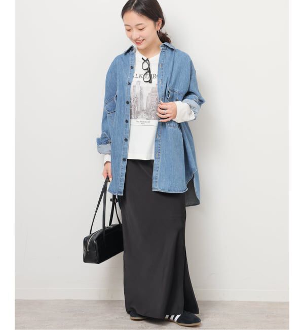 JOURNAL STANDARD relume「《追加》【LANCER/ランサー】デニムビッグシャツ」|シャツ・ブラウス|