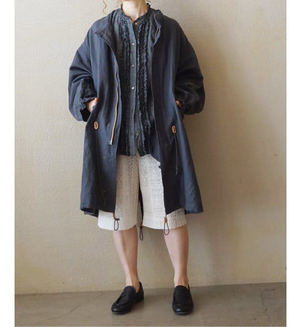 journal standard luxe「《追加》CLシャンブレー フリルブラウス」|シャツ・ブラウス|
