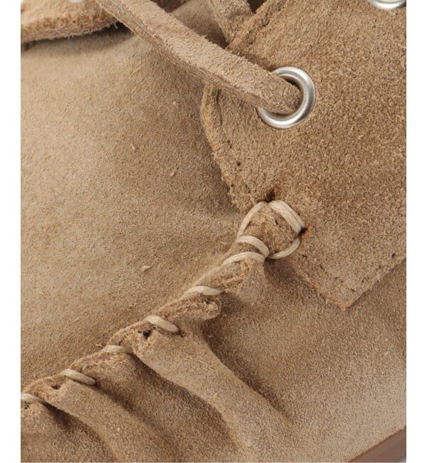 journal standard L'essage「【ALOHAS/アロハス】Rowan Suede Beige Leather Loafers：ローファー」|ローファー|