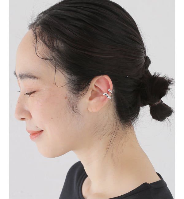 journal standard L'essage「【MARIA BLACK/マリアブラック】 Sagene Ear Cuff Silver：イヤーカフ」|イヤーカフ|