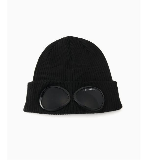 JOURNAL STANDARD「C.P. Company / シーピーカンパニー COTTON GOGGLE BEANIE」|ニット帽|ブラック