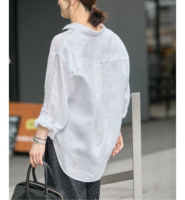 JOURNAL STANDARD「リネンレギュラーカラーシャツ」|シャツ・ブラウス|