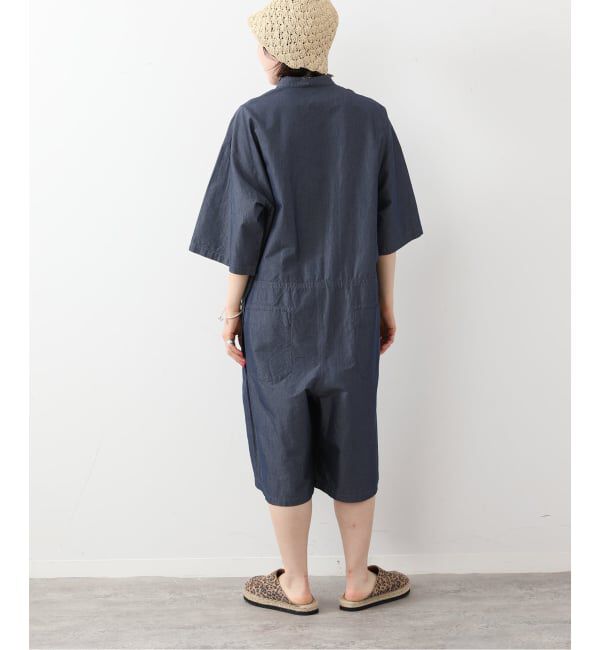 journal standard luxe「C/Cuタイプスタンドカラーハーフオールインワン」|オールインワン|