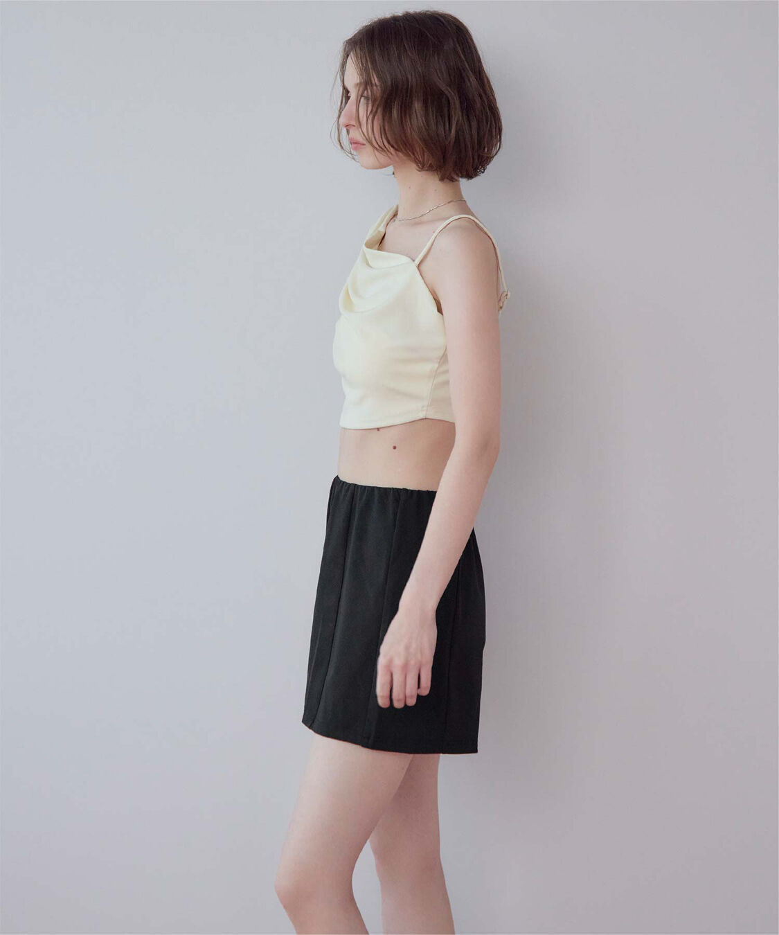 SEA DRESS「ショートパンツ付タックビキニ」|ビキニ|