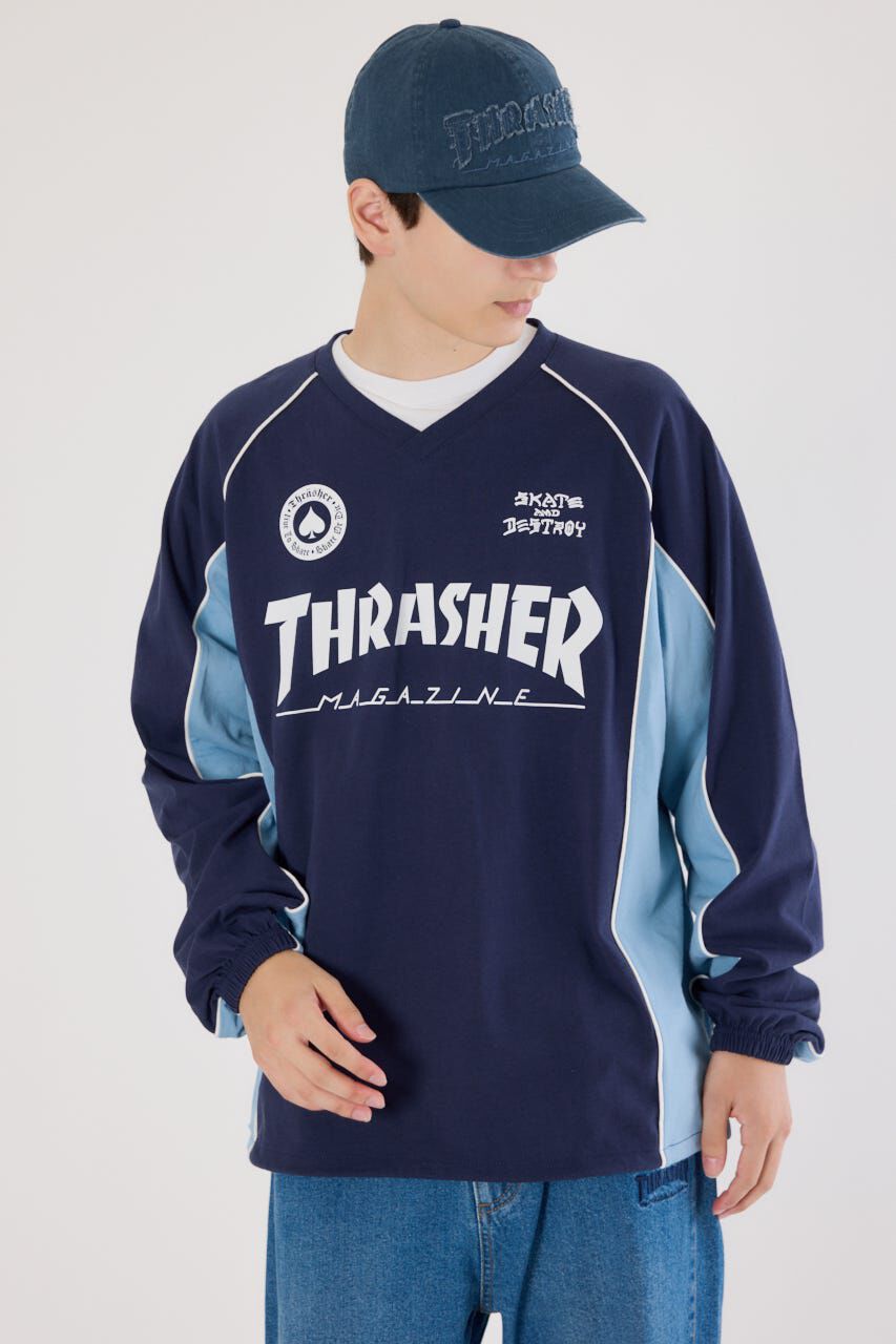 RODEO CROWNS「(THRASHER) GAME L/S Tシャツ」|Tシャツ・カットソー|