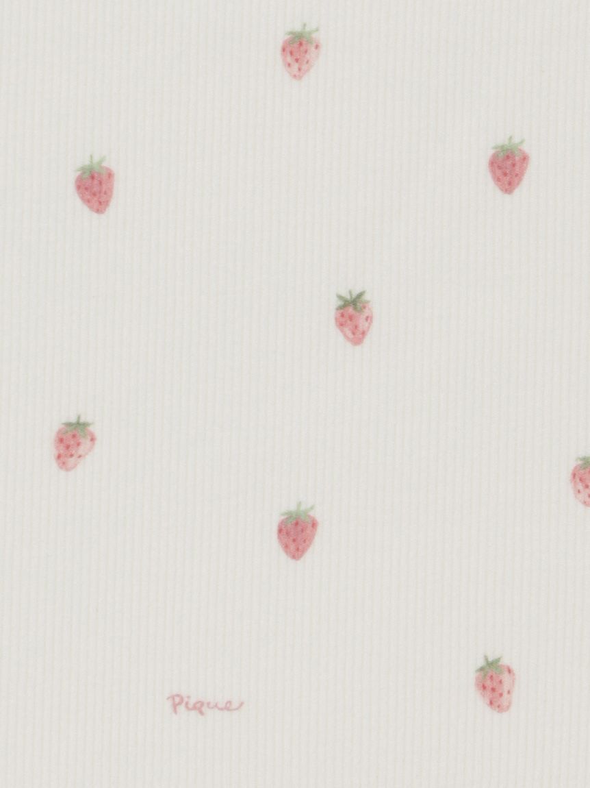 GELATO PIQUE KIDS & BABY「【ラッピング済み】【BABY】ストロベリー柄チュールブランケット&スタイSET」|その他ベビー用品|