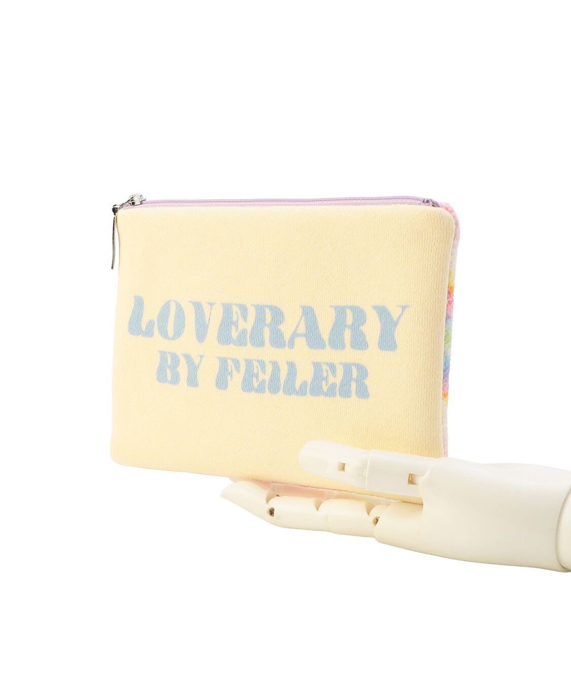 LOVERARY BY FEILER「ラブラリータイダイ　フラットポーチS　L/TDY-260475」|ポーチ|