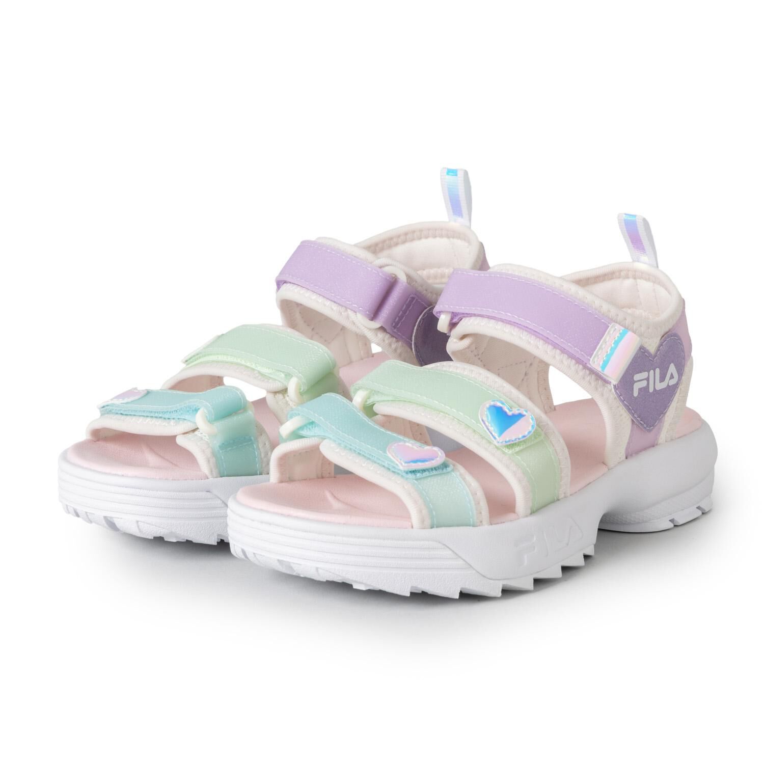 FILA「【FILA】18-23 DISRUPTOR SD HEART」|サンダル|