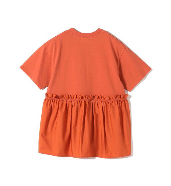 SHIPS Colors 「SHIPS Colors:〈手洗い可能〉ドッキング ペプラム ショートスリーブ トップス◇」|Tシャツ・カットソー|