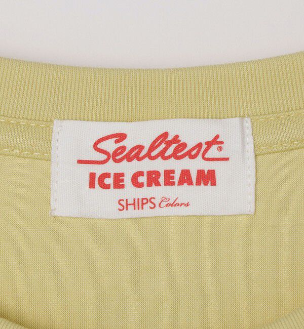 SHIPS Colors 「SHIPS Colors:Sealtest(R) ICE CREAM プリント Tシャツ」|Tシャツ・カットソー|