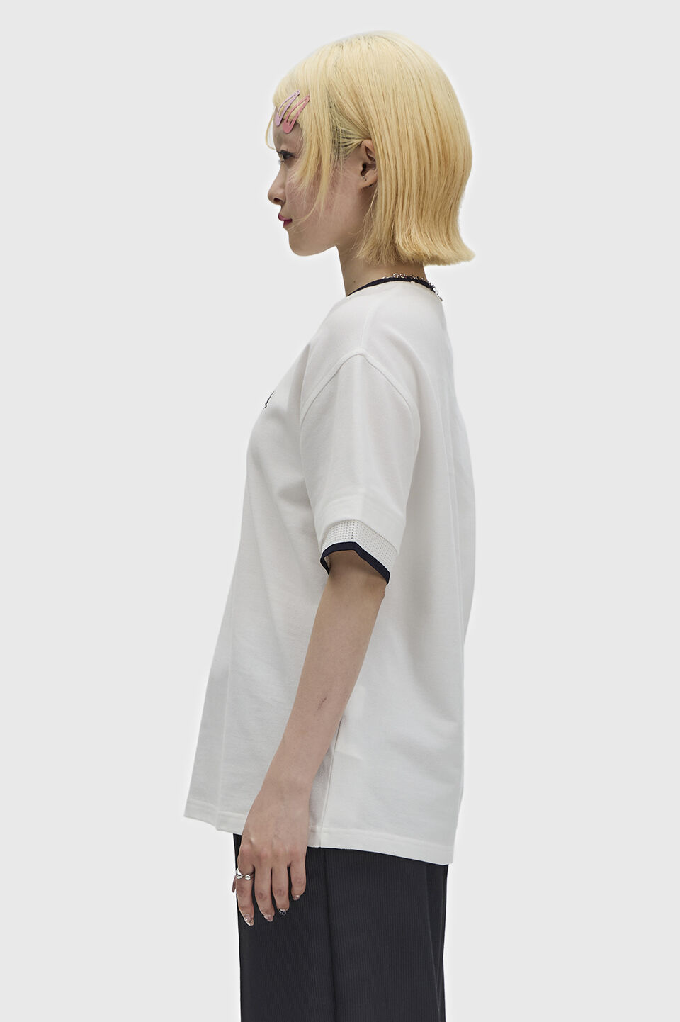 FRED PERRY 「Tipped Mesh Pique T-Shirt」|Tシャツ・カットソー|